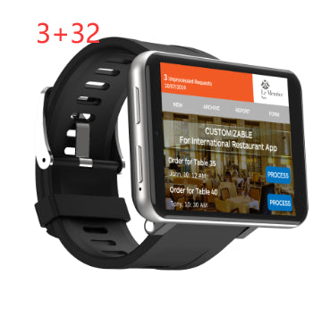 Large screen smartwatch