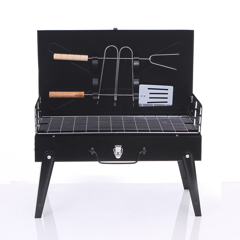 1 0 44*29*22CM Estufa portátil tipo maleta, estufa para barbacoa