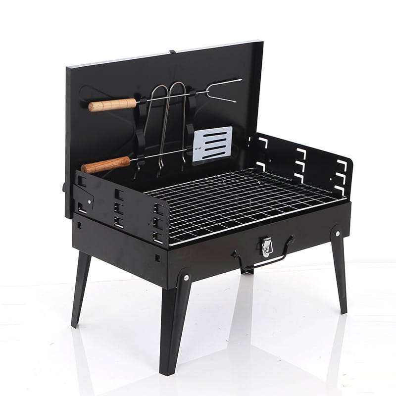 1 0 44*29*22CM Estufa portátil tipo maleta, estufa para barbacoa