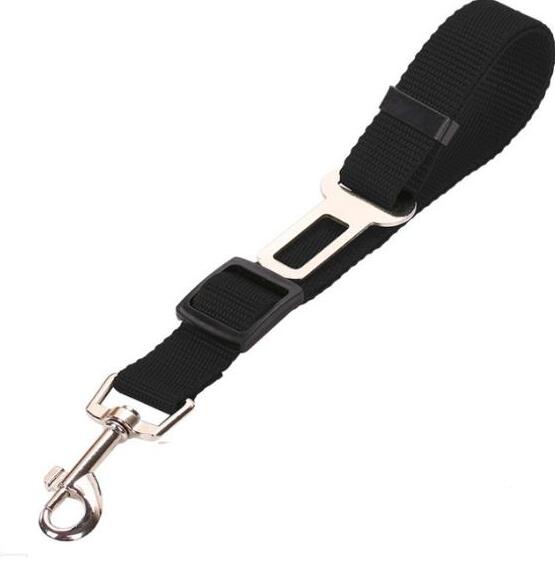 1 0 Black / Uniform code Cinturón de seguridad para mascotas en el coche Correa para mascotas. Múltiples colores y tamaños