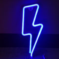 1 0 Blue Decoración de Net Red Room con luces de neón