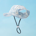 1 0 Blue / L Gorros para mascotas con orificios para las orejas, gorro ajustable para cachorros, gorro para perros pequeños y medianos