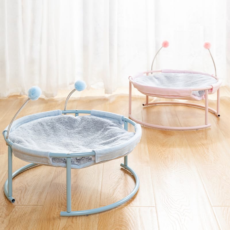 1 0 Cama para gatos, casita para mascotas, hamaca para gatitos, colchón