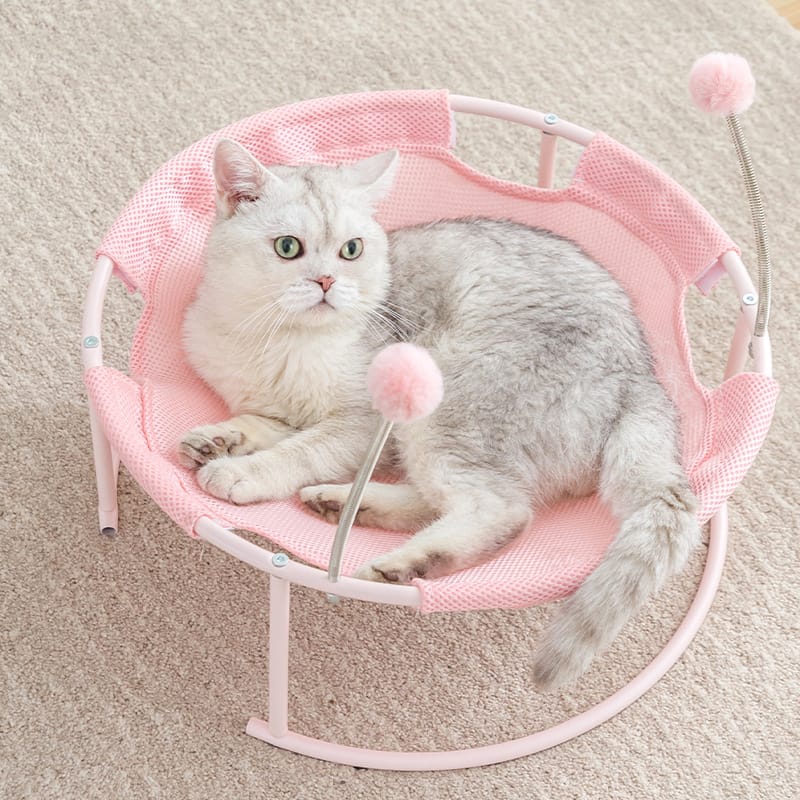 1 0 Cama para gatos, casita para mascotas, hamaca para gatitos, colchón