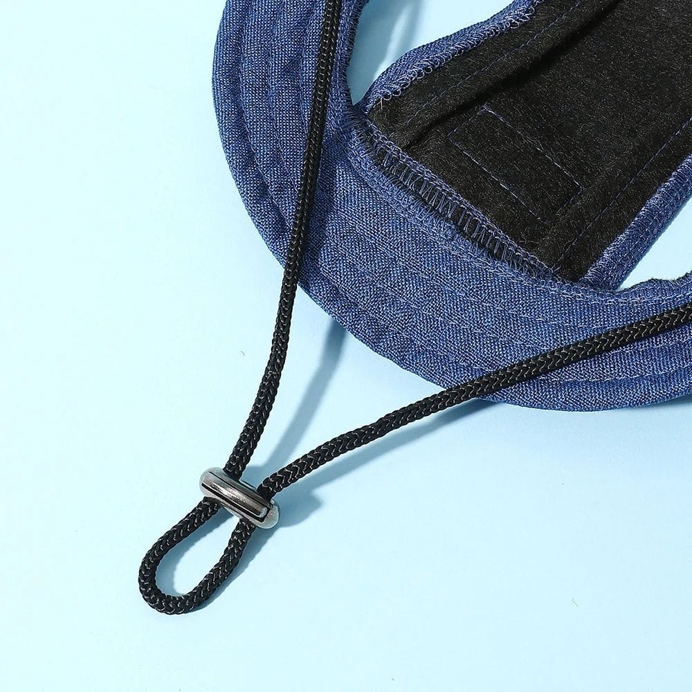 1 0 Gorro para mascotas con orificios para las orejas para perros medianos y pequeños, ajustable, para verano, para perros, gatos y cachorros, gorra de lona con visera de color mezclilla