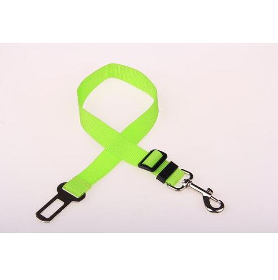 1 0 Green / Uniform code Cinturón de seguridad para mascotas en el coche Correa para mascotas. Múltiples colores y tamaños