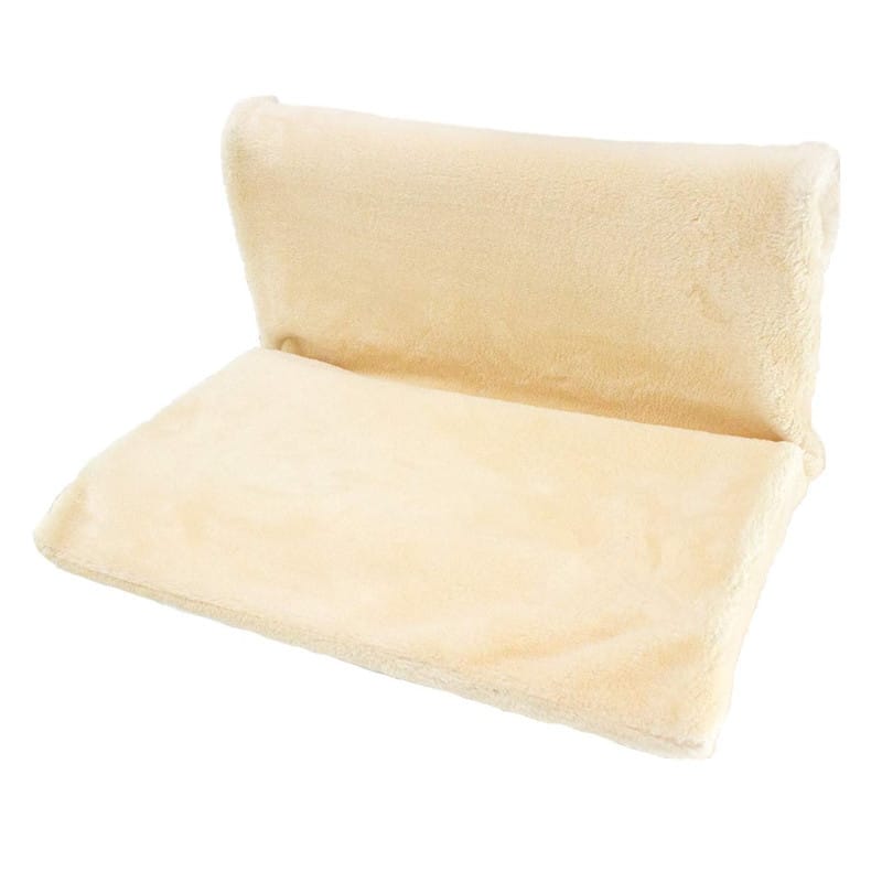 1 0 Hamaca de felpa en forma de L para gatos, nido colgante para gatos