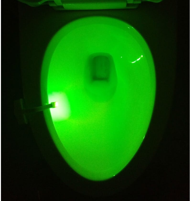 1 0 Luz nocturna LED para inducción de inodoro