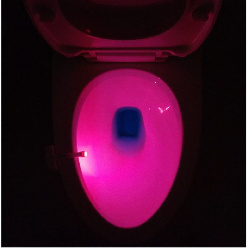 1 0 Luz nocturna LED para inducción de inodoro