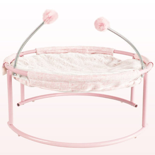 1 0 Pink Cama para gatos, casita para mascotas, hamaca para gatitos, colchón