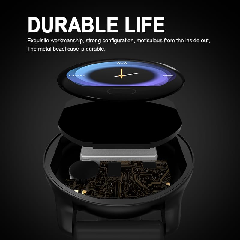 1 0 Reloj inteligente con esfigmomanómetro de frecuencia cardíaca