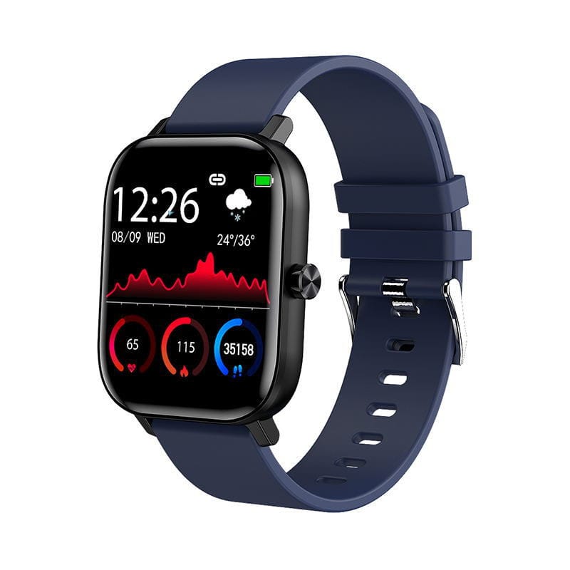 1 1 Azul Reloj inteligente con Bluetooth