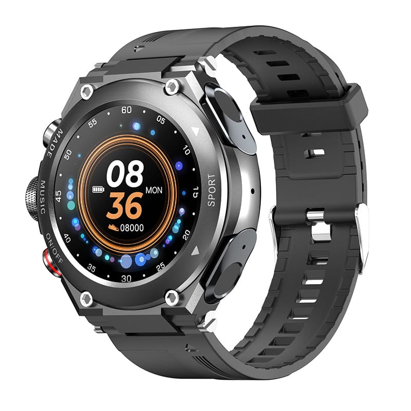 1 1 Black Bluetooth Call On Smart Watch