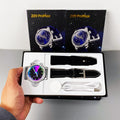 1 1 Black Reloj inteligente Full Diamond Disc Watch Z83 Max con pulsera para deportes al aire libre