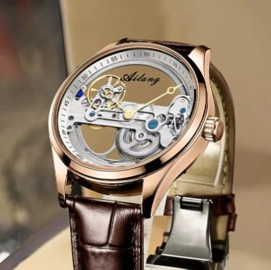 1 1 D Reloj mecánico automático deportivo