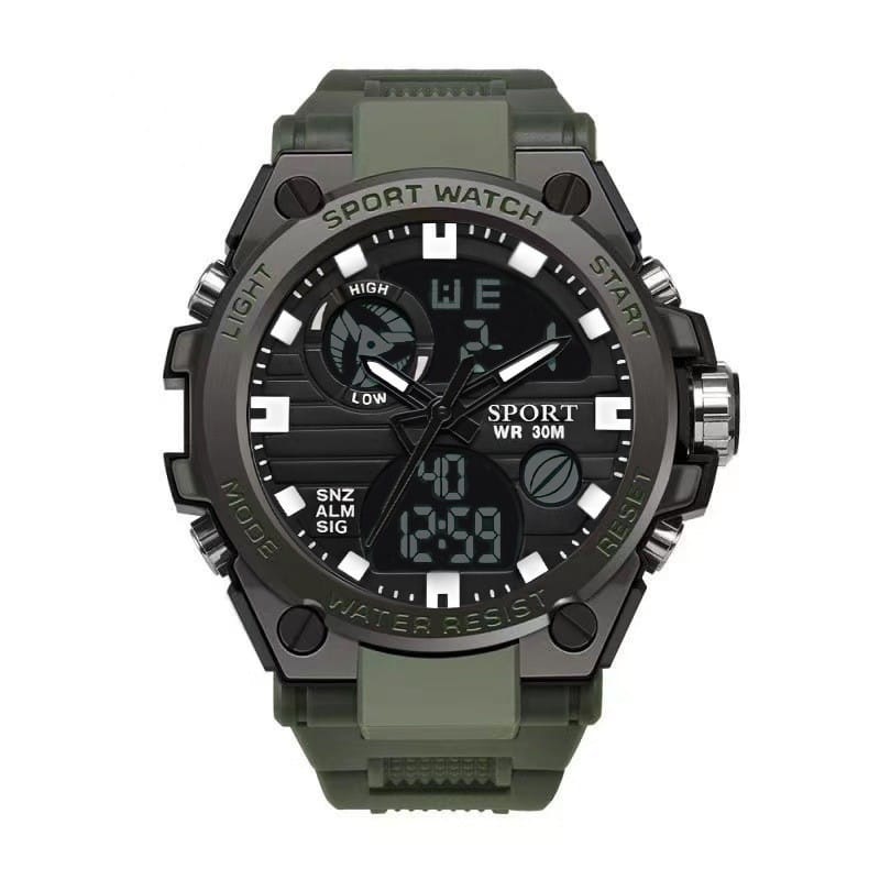 1 1 Dart Green / Con Caja Reloj inteligente multifuncional para deportes al aire libre para adolescentes