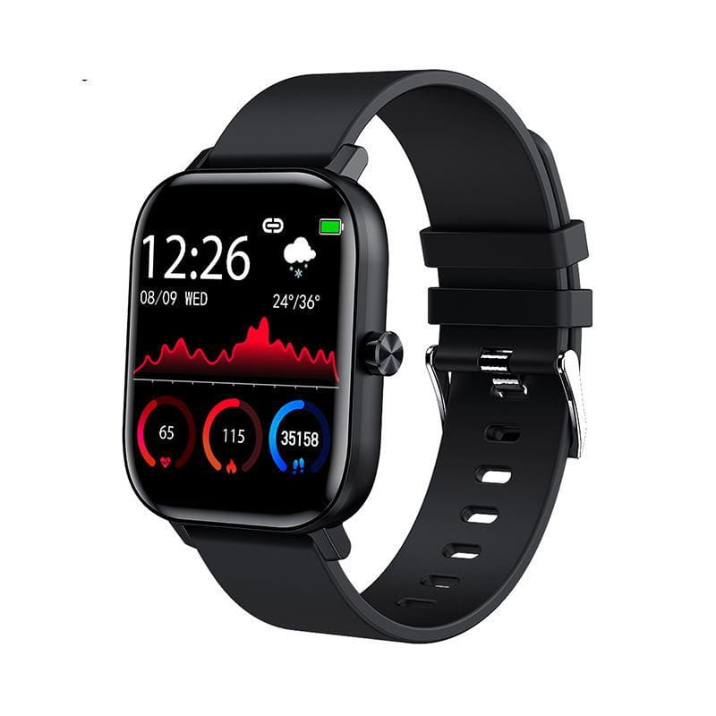 1 1 Negro Reloj inteligente con Bluetooth