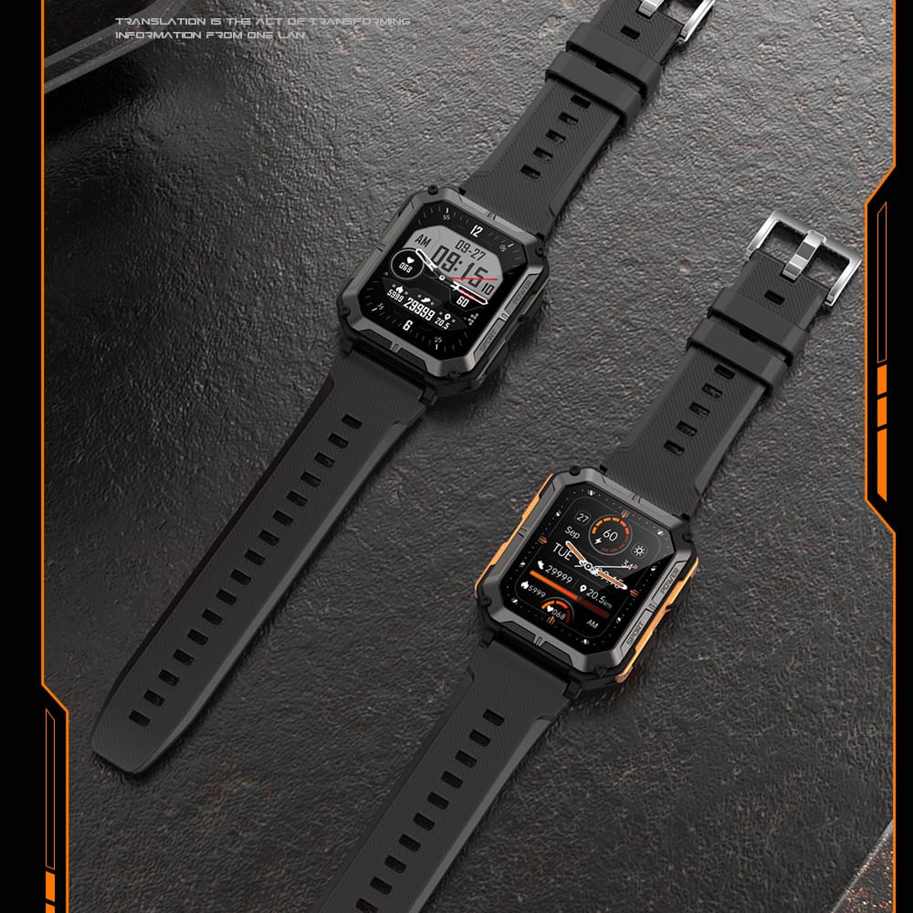 1 1 Reloj inteligente Bluetooth para exteriores, con tres funciones de prevención de llamadas