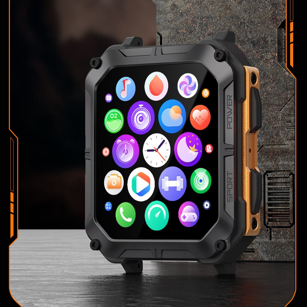 1 1 Reloj inteligente Bluetooth para exteriores, con tres funciones de prevención de llamadas