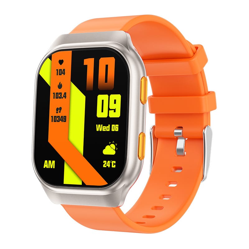 1 1 Reloj inteligente FW16E con llamadas inalámbricas, música y pantalla grande HD