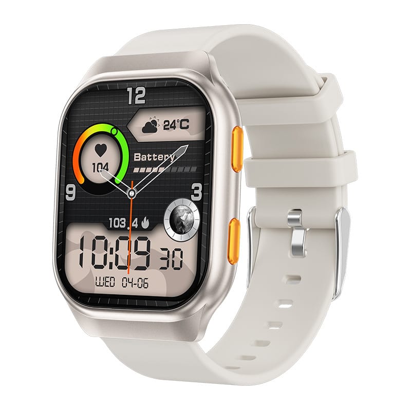 1 1 Reloj inteligente FW16E con llamadas inalámbricas, música y pantalla grande HD