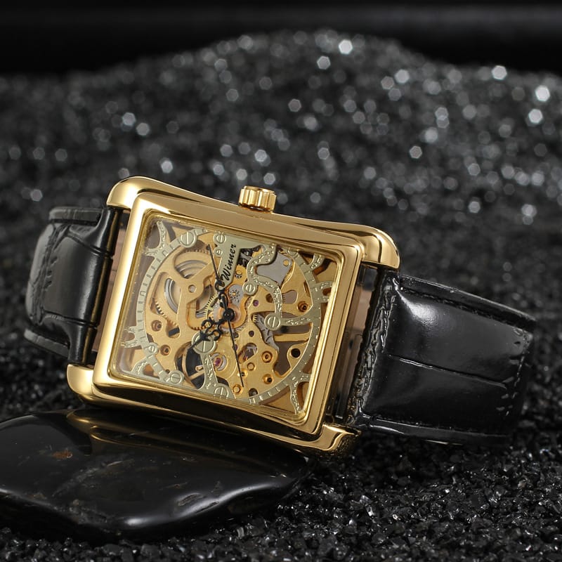 1 1 Reloj mecánico manual suizo - casual de moda para hombre Winner