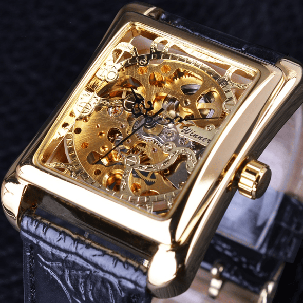 1 1 Reloj mecánico manual suizo - casual de moda para hombre Winner