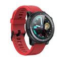 1 1 Rojo Reloj inteligente de alta definición pantalla redonda