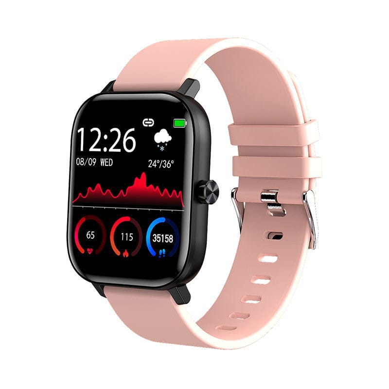 1 1 Rosa Reloj inteligente con Bluetooth