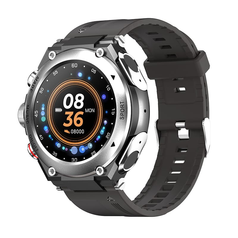 1 1 Silver Bluetooth Call On Smart Watch