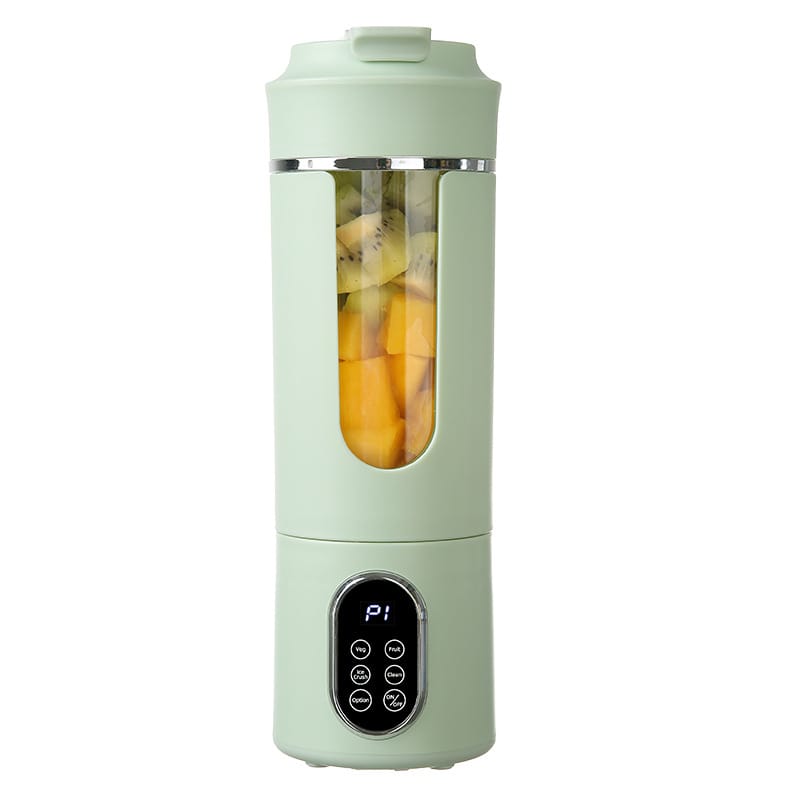 1 0 Light Green / 1pc Licuadora portátil recargable, compacta y eléctrica de mano para batidos, ideal para viajes, oficina y hogar