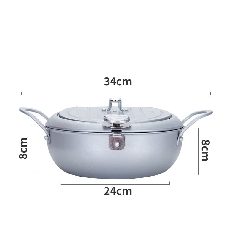 1 0 Silver / 24X8cm Olla de cocina