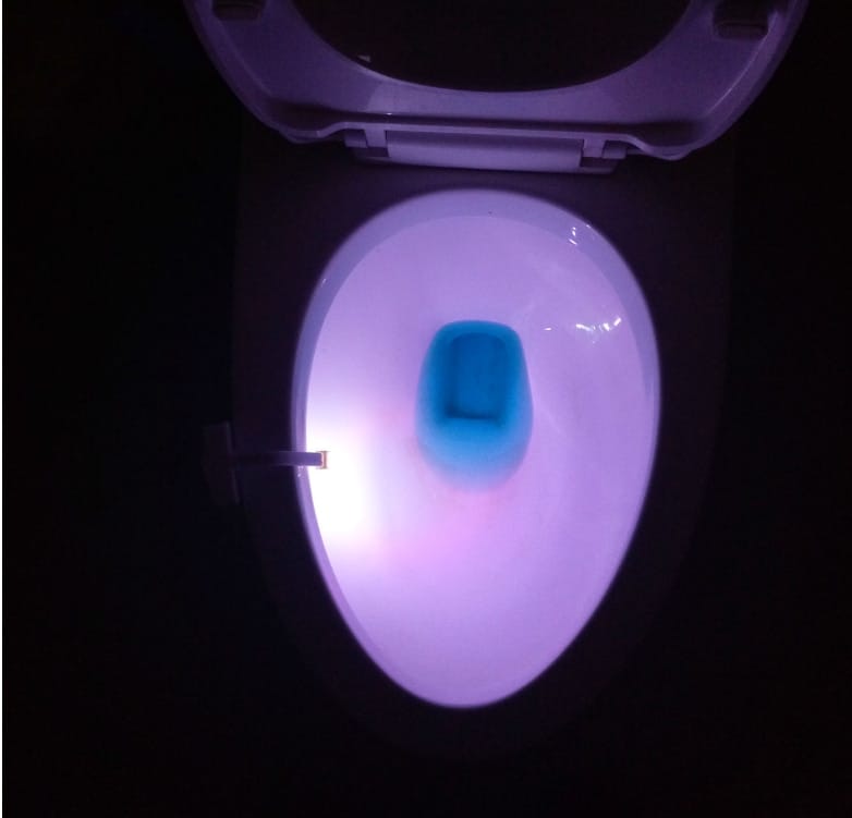 1 0 Luz nocturna LED para inducción de inodoro